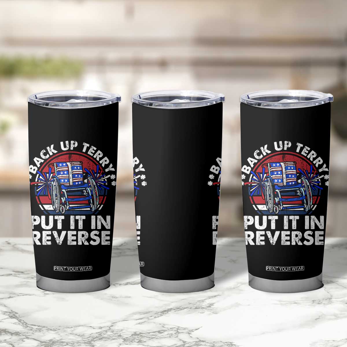 Back It Up Terry Put It In Reverse Tumbler Cup Funny 4th Of July TS10