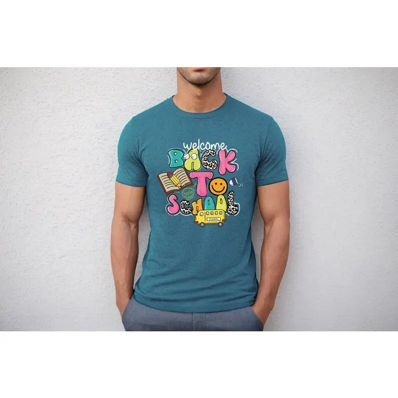 Back To School Back To School T Shirt Sweater Hoodie| Welcome Back To School Shirt | Bella canvas Shirt | Back To School Shirt | School T-Shirt