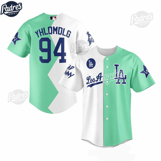 Bad Bunny Los Angeles Dodgers Baseball Jersey - Padres Jersey Oasis: Elevate Your Baseball Style Game