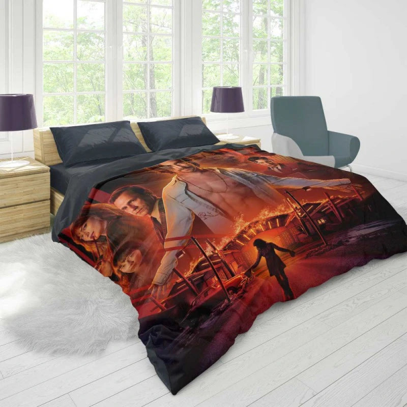 Bad Times at the El Royale Movie Chris Hemsworth Dakota Johnson Duvet Cover