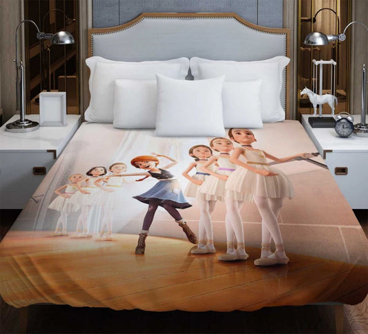 Ballerina Movie Felicie Milliner Duvet Cover