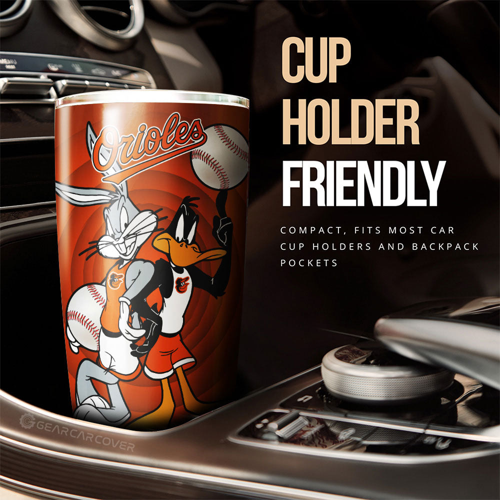 Baltimore Orioles Tumbler Cup Custom Car Accessories