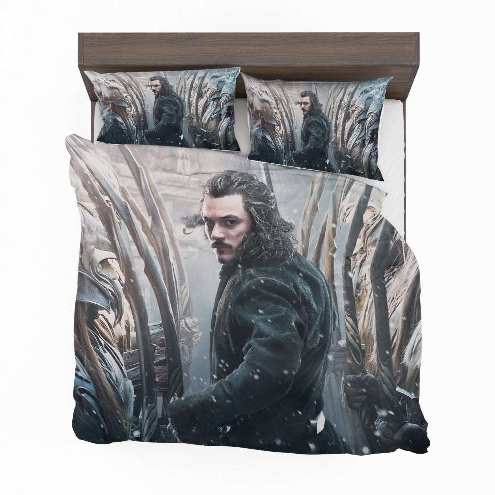 Bard the Bowman in The Hobbit Battle of the Five Armies Movie Bedding Set