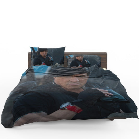 Barney Ross Sylvester Stallone The Expendables 3 Movie Bedding Set