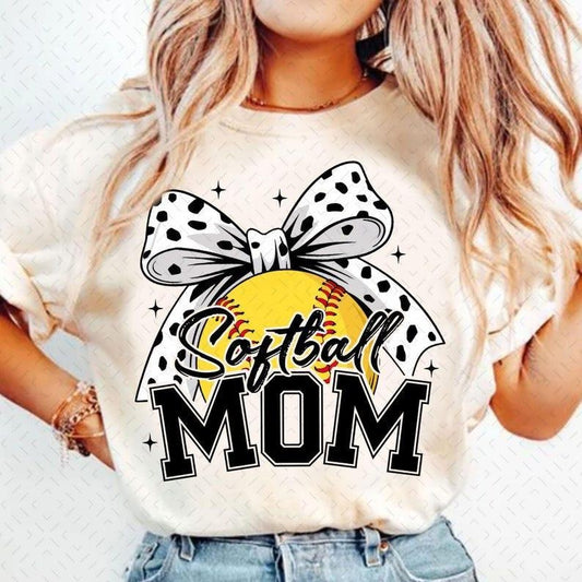Baseball Mama Shirt, Polka Dot Bow sweatshirt, Game Day Mama Shirt, Proud T-Shirt