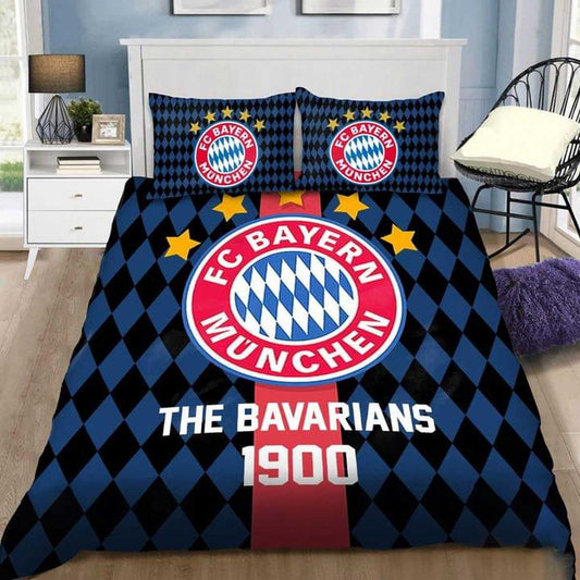 Bayern Munich Blue Black The Bavarians Bedding Set