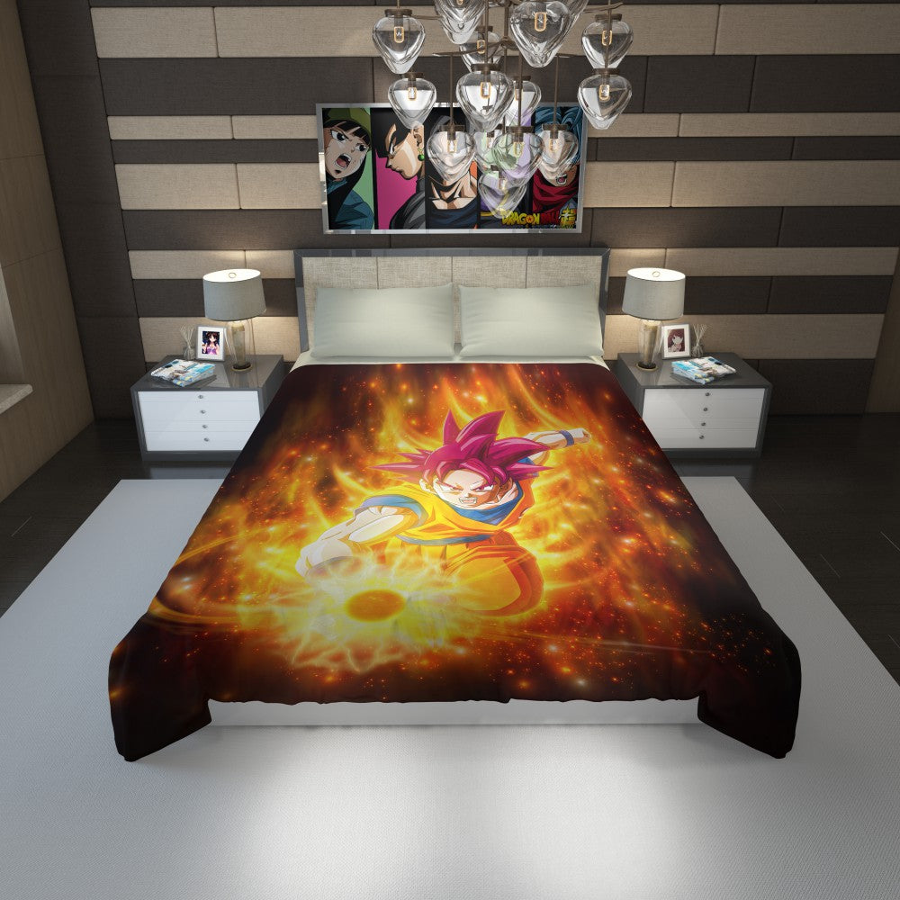 Beautiful Japanese Custom Anime Girl Duvet Cover
