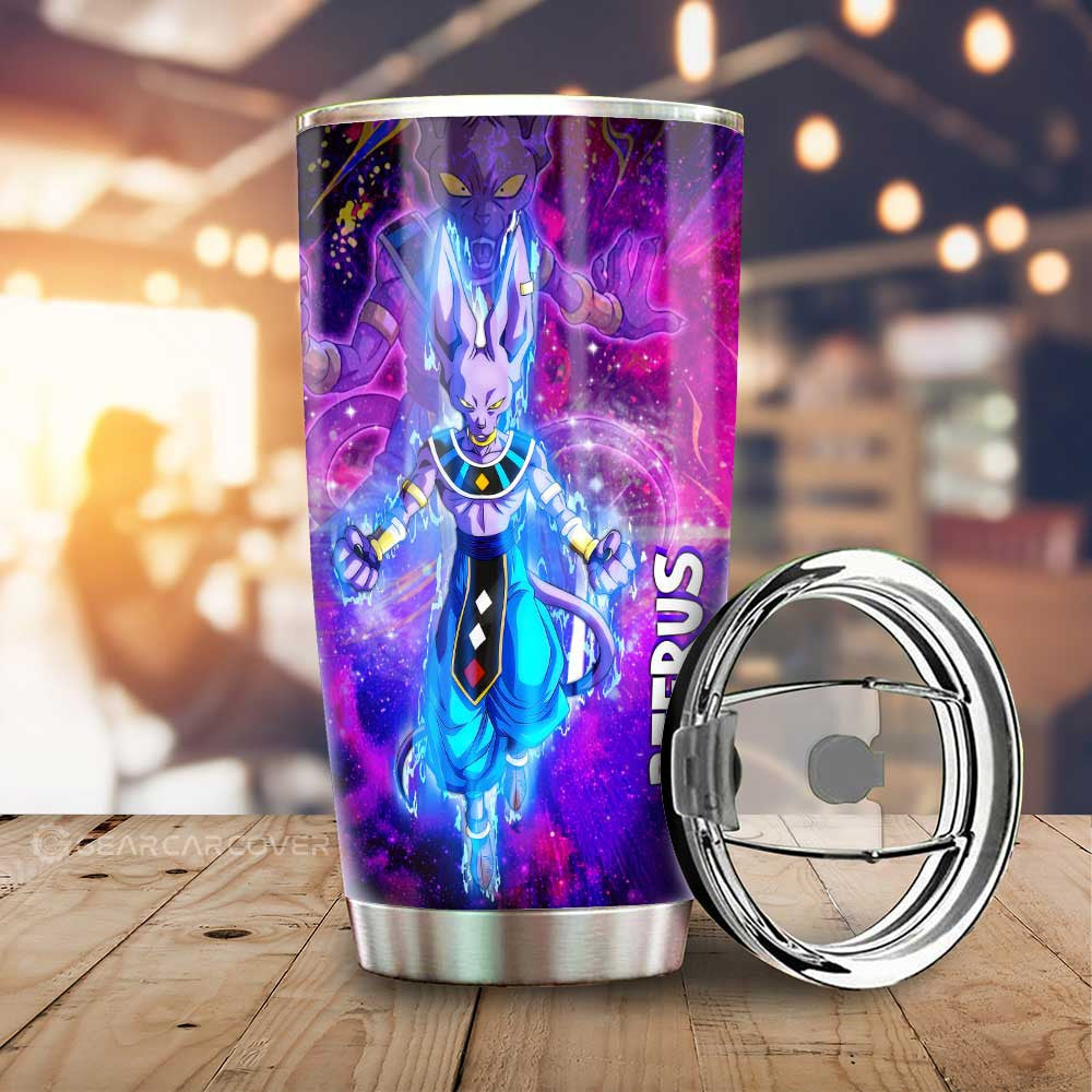 Beerus Tumbler Cup Custom Characters Dragon Ball Anime Car Interior Accessories