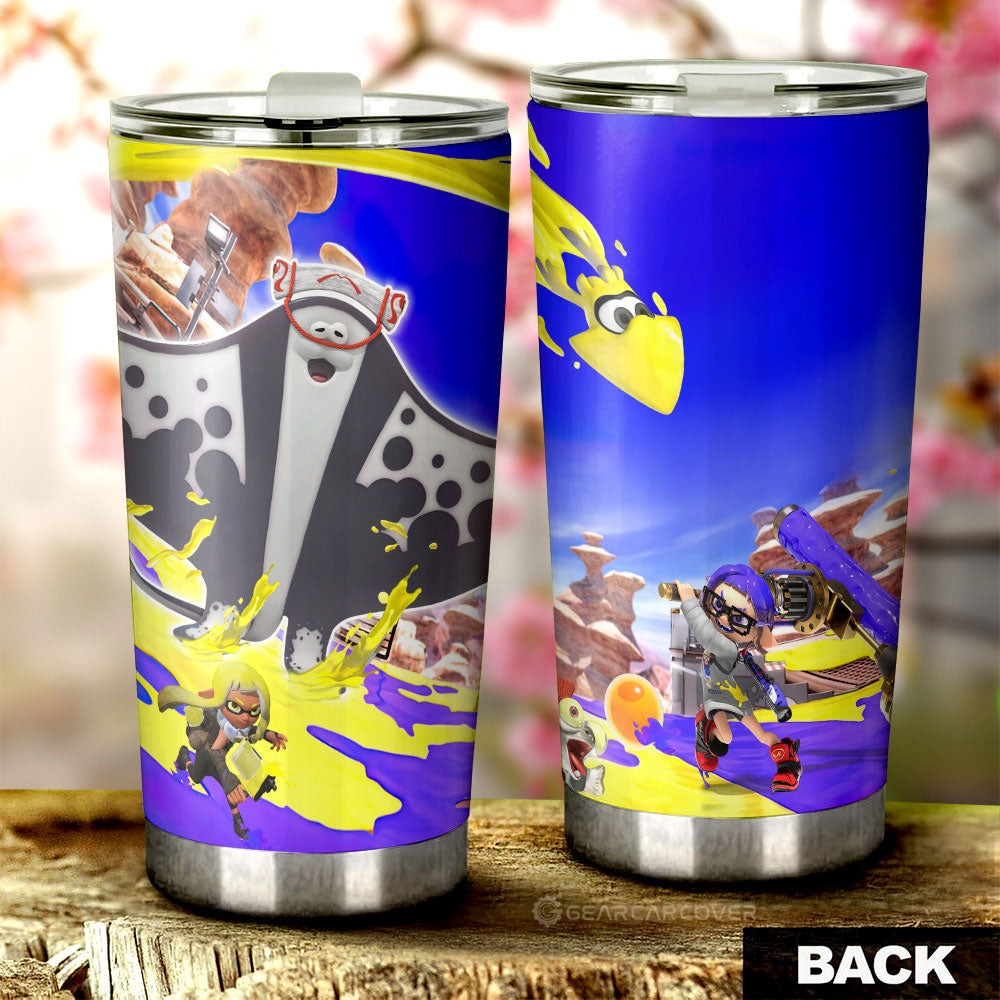 Big Man Splatoon Tumbler Cup Custom Car Accessories