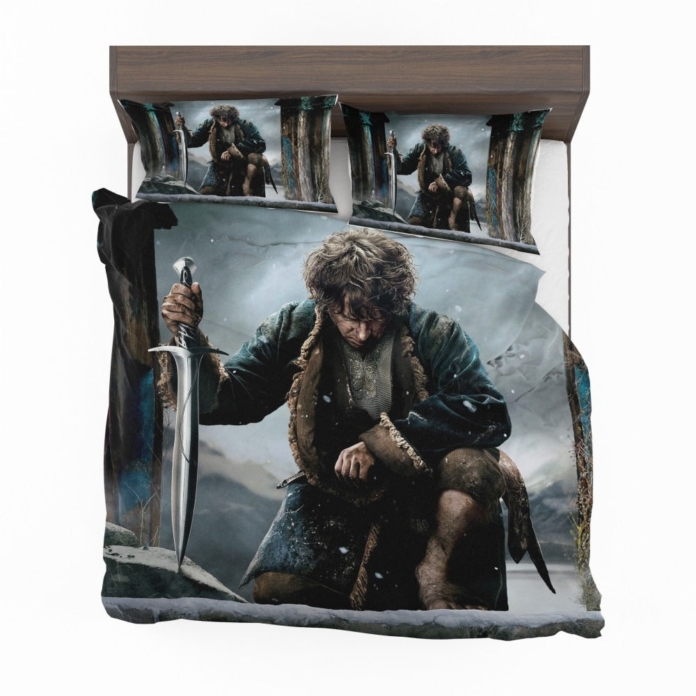 Bilbo Baggins in The Hobbit Battle of the Five Armies Movie Bedding Set