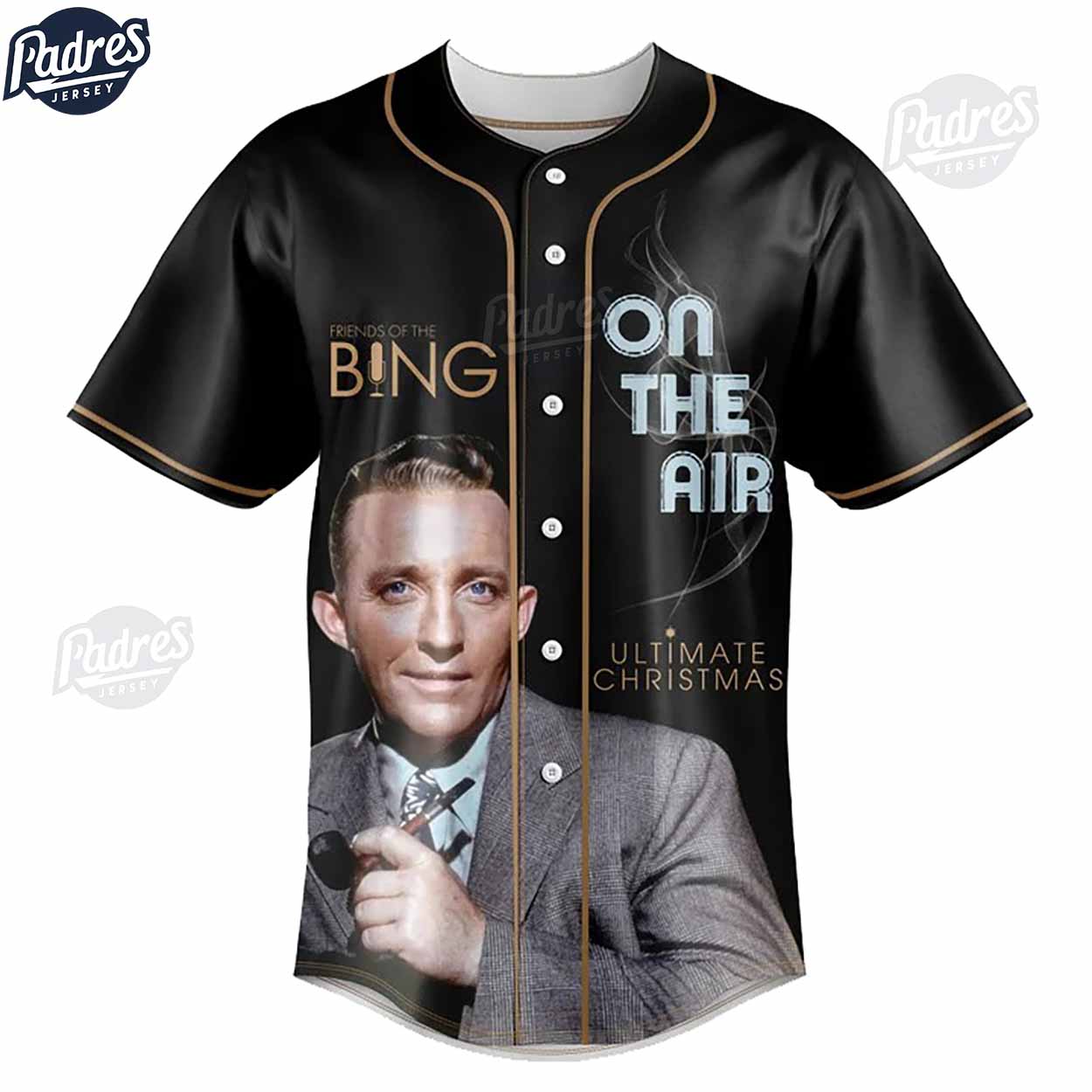 Bing Crosby Ultimate Christmas Baseball Jersey Lovers - Padres Jersey Oasis: Elevate Your Baseball Style Game