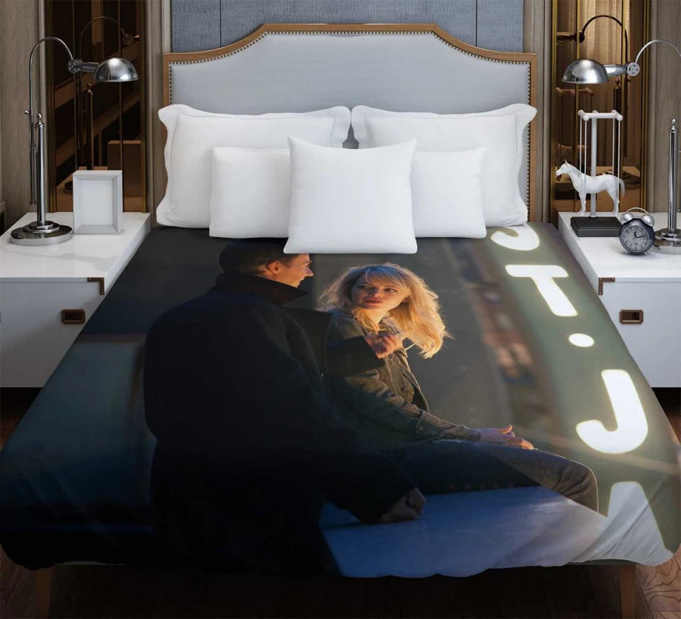 Birdman Movie Emma Stone Edward Norton Duvet Cover