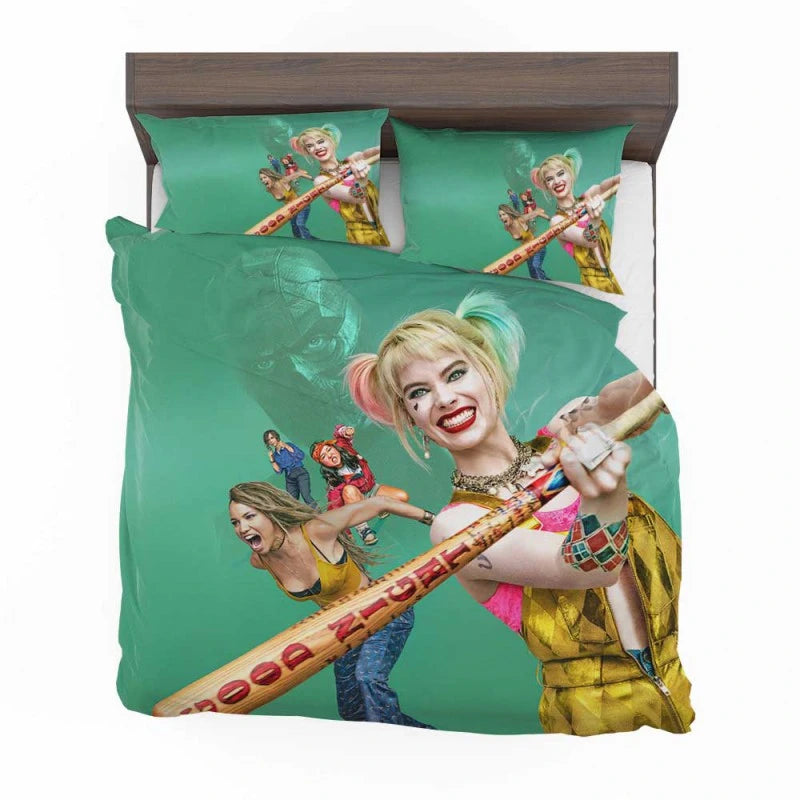 Birds of Prey DC Comics Movie Black Canary Bedding Set