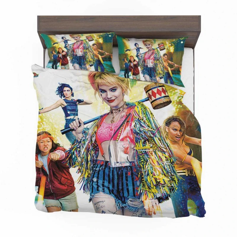 Birds of Prey Harley Quinn DC Comics Super Hero Movie Bedding Set