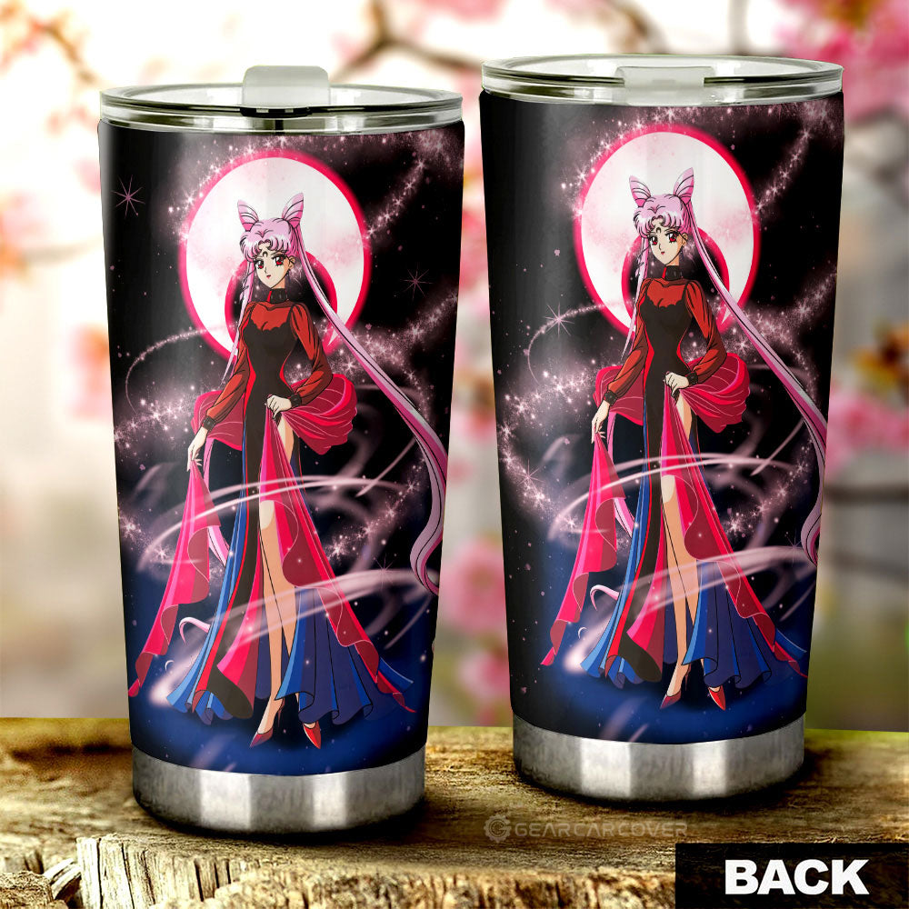 Black Lady Tumbler Cup Custom Sailor Moon Anime Car Interior Accessories
