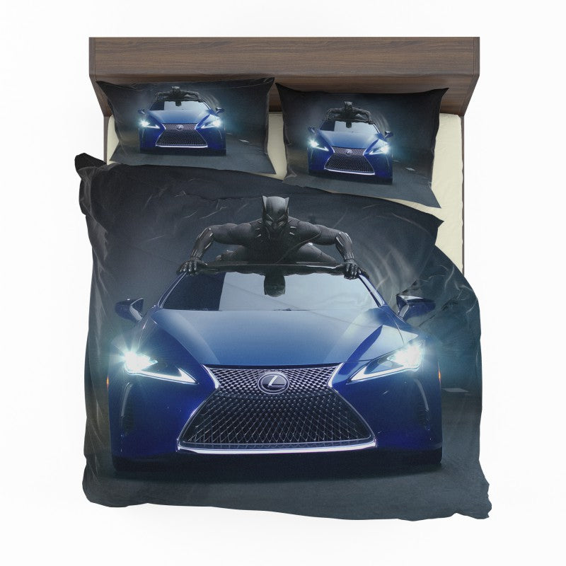 Black Panther Lexus LC Bedding Set