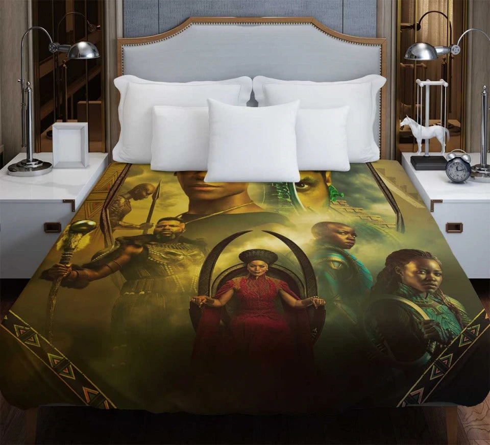 Black Panther Wakanda Forever Movie Namor the Sub-Mariner Duvet Cover