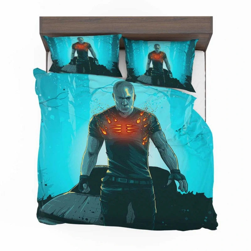 Bloodshot Movie Vin Diesel as Ray Garrison Bedding Set