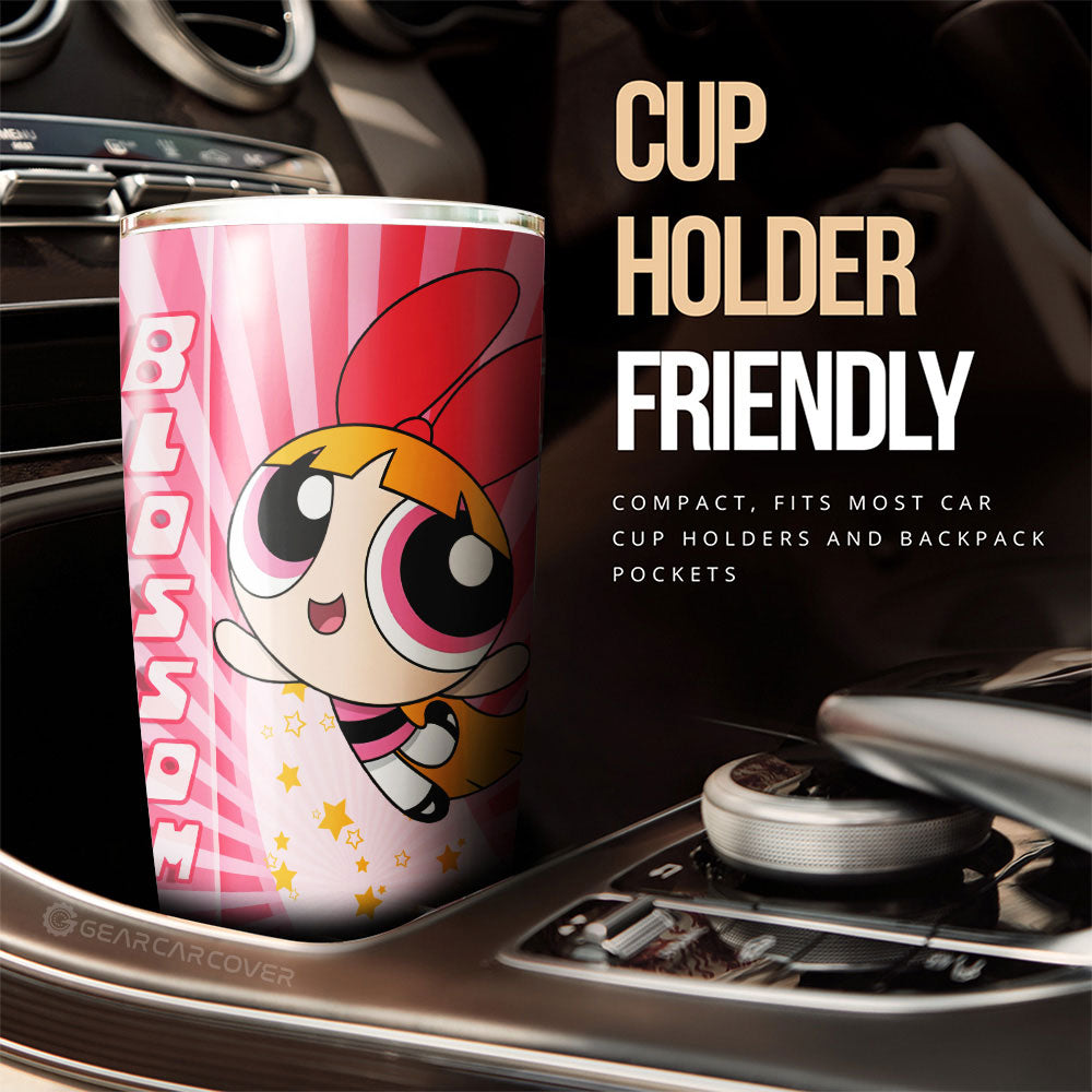 Blossom The Powerpuff Girls Tumbler Cup Custom Car Accessories