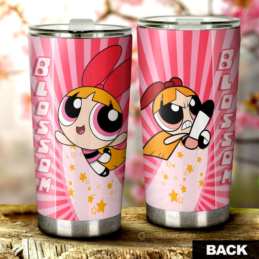 Blossom The Powerpuff Girls Tumbler Cup Custom Car Accessories
