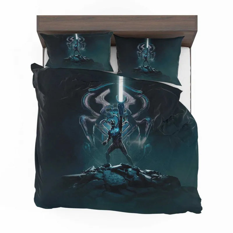 Blue Beetle Chronicles The Metropolis Menace Bedding Set
