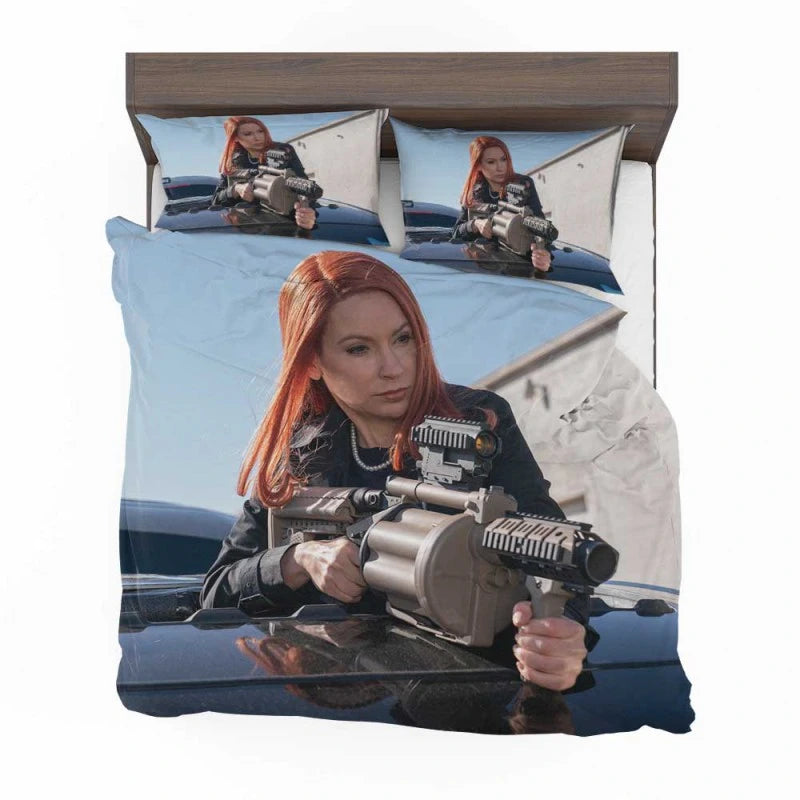 Boss Level Movie Meadow Williams Bedding Set