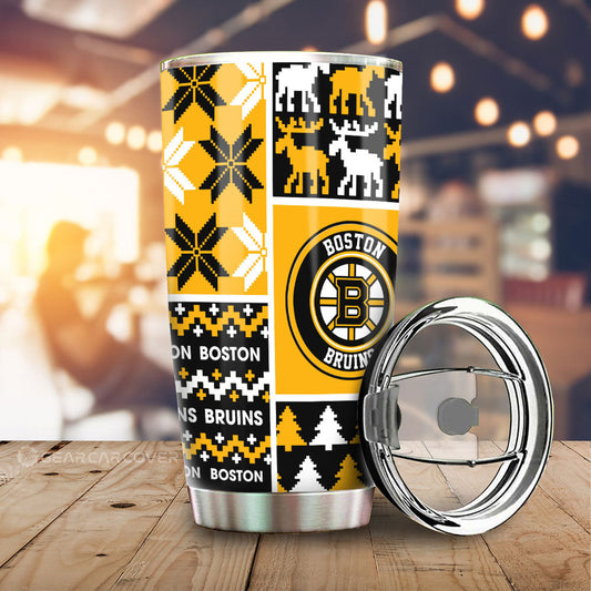 Boston Bruins Tumbler Cup Custom Ugly Style Car Accessories