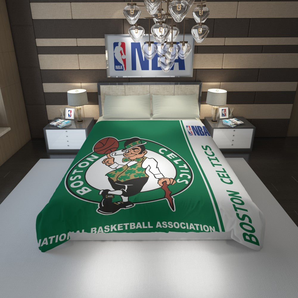 Boston Celtics NBA Basketball Duvet Cover