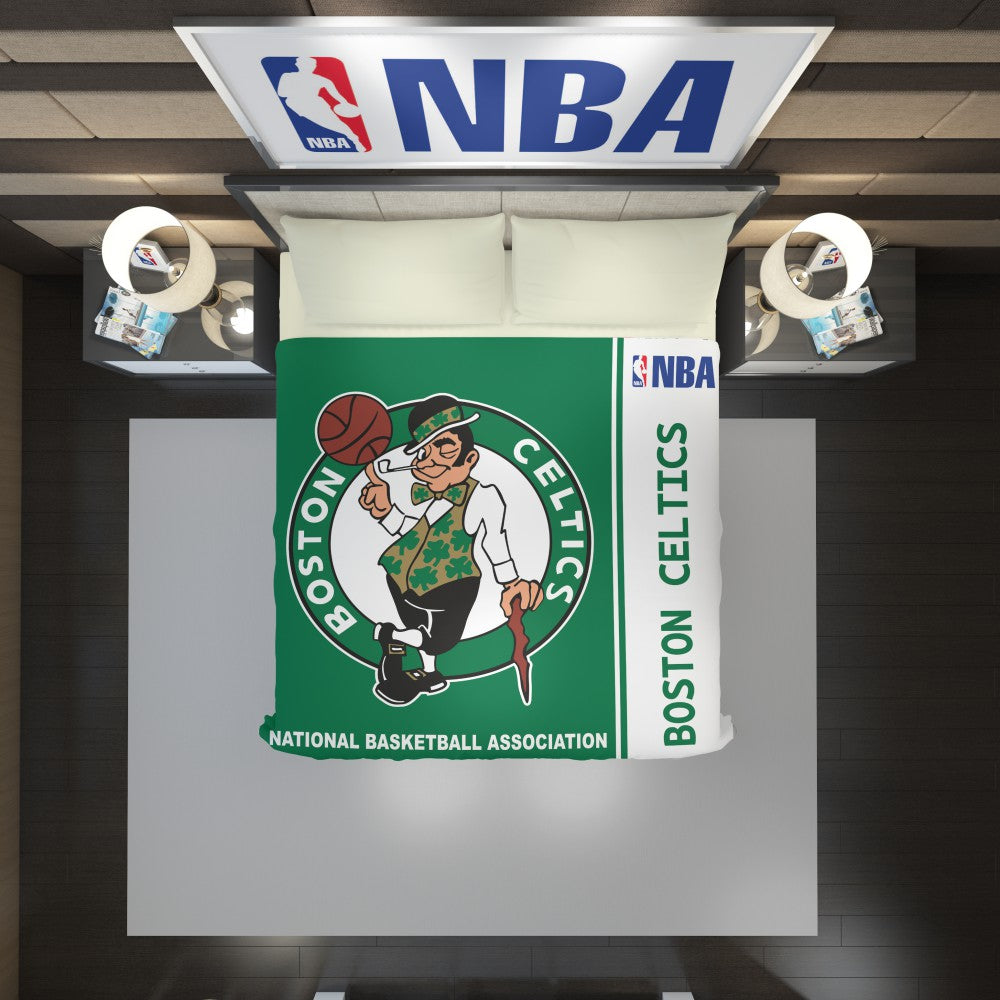Boston Celtics NBA Basketball Duvet Cover