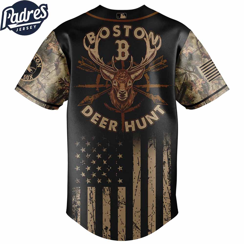 Boston Red Sox MLB X Deer Hunting Personalized Baseball Jersey - Padres Jersey Oasis: Elevate Your Baseball Style Game