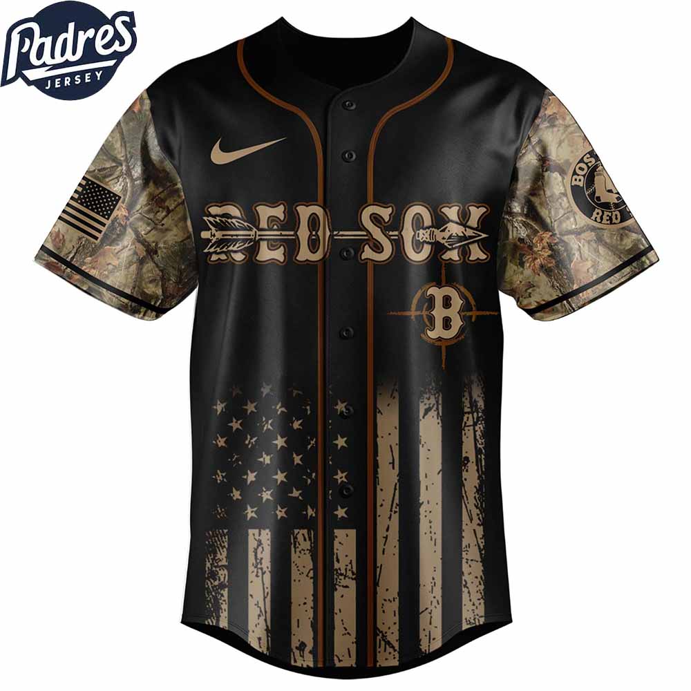 Boston Red Sox MLB X Deer Hunting Personalized Baseball Jersey - Padres Jersey Oasis: Elevate Your Baseball Style Game