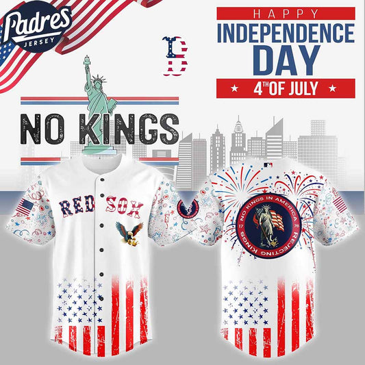 Boston Red Sox MLB X The 4th Of July X Military Custom Baseball Jersey - Padres Jersey Oasis: Elevate Your Baseball Style Game