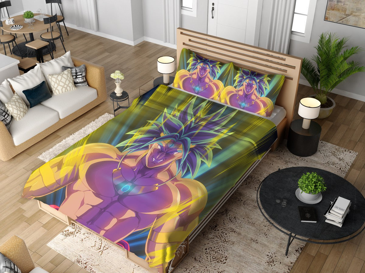 Broly Dragon Ball Japanese Anime Bedding Set