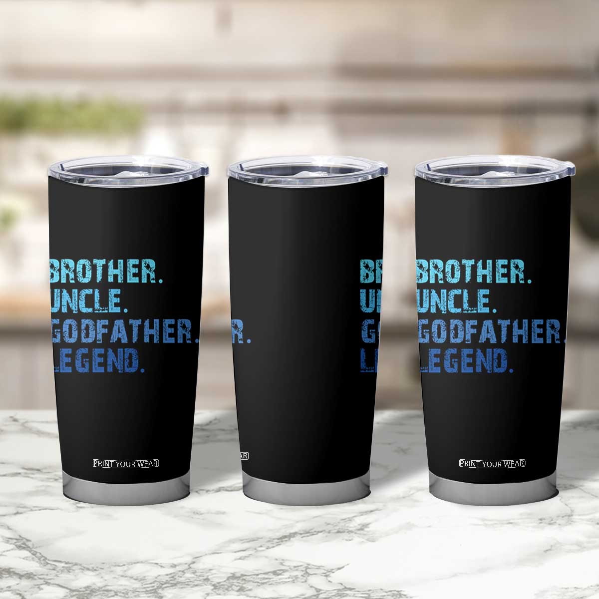 Brother Uncle Godfather Legend Tumbler Cup Best Funny Uncle Fathers Day TS10