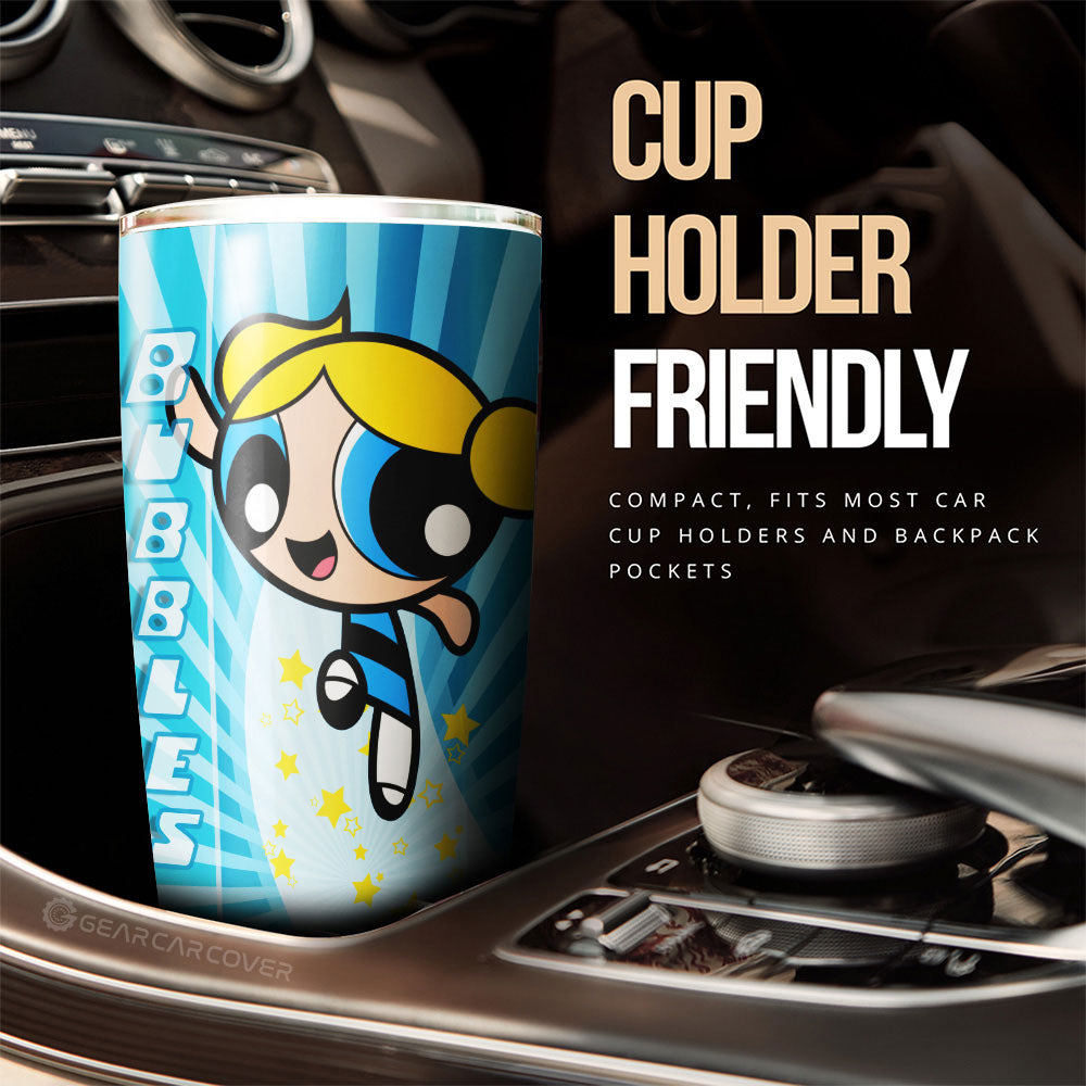 Bubbles The Powerpuff Girls Tumbler Cup Custom Car Accessories