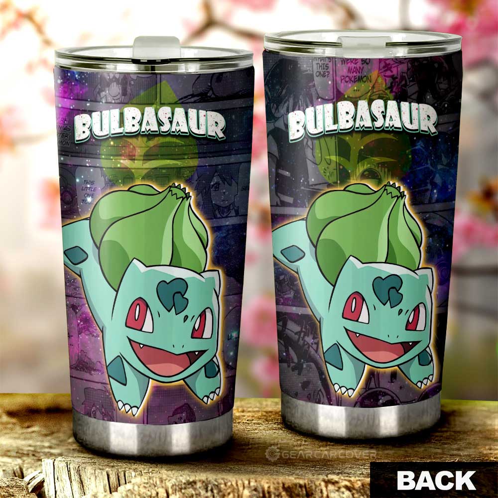 Bulbasaur Tumbler Cup Custom Anime Galaxy Manga Style