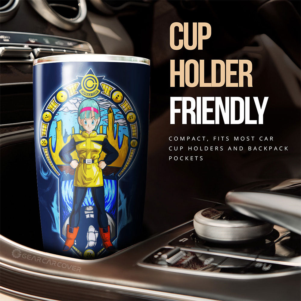 Bulma Tumbler Cup Custom Dragon Ball Car Interior Accessories