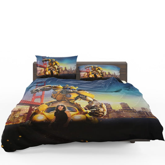 Bumblebee Movie Transformers Hailee Steinfeld Bedding Set
