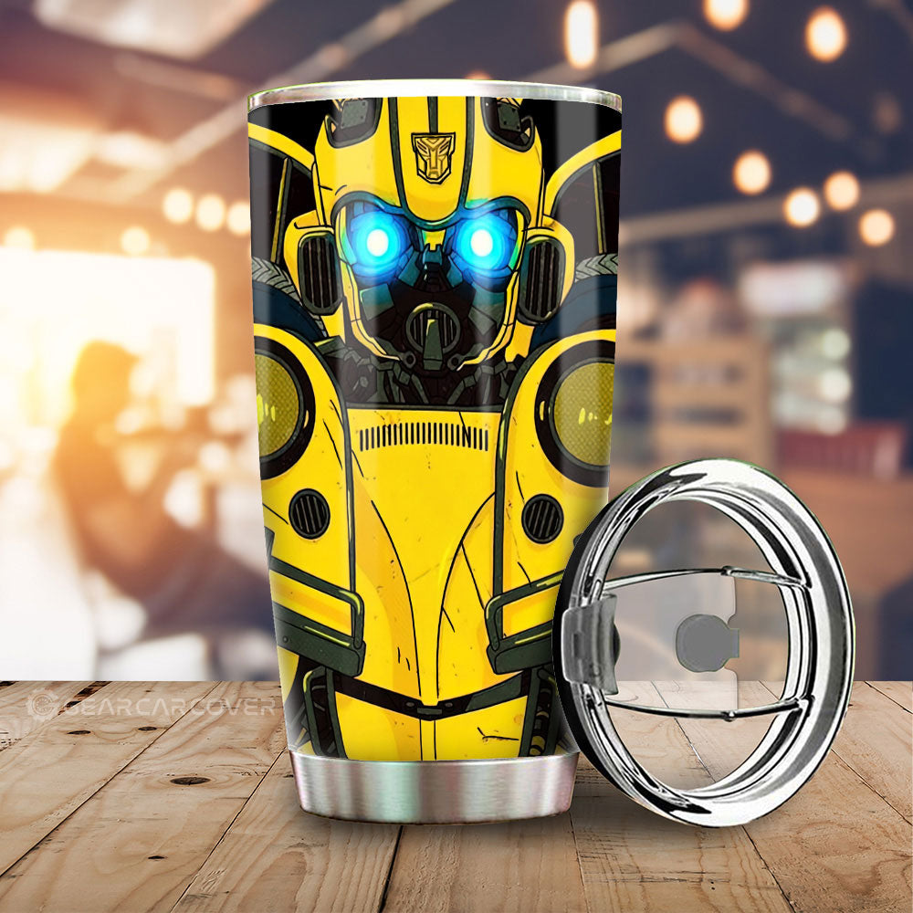 Bumblebee Tumbler Cup Custom Transformer Car Accessories