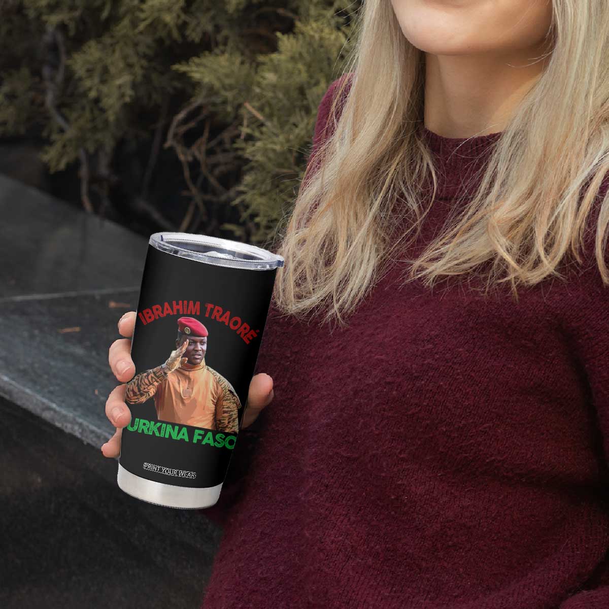 Burkina Faso Ibrahim Traoré Thomas Sankara Tumbler Cup TS10