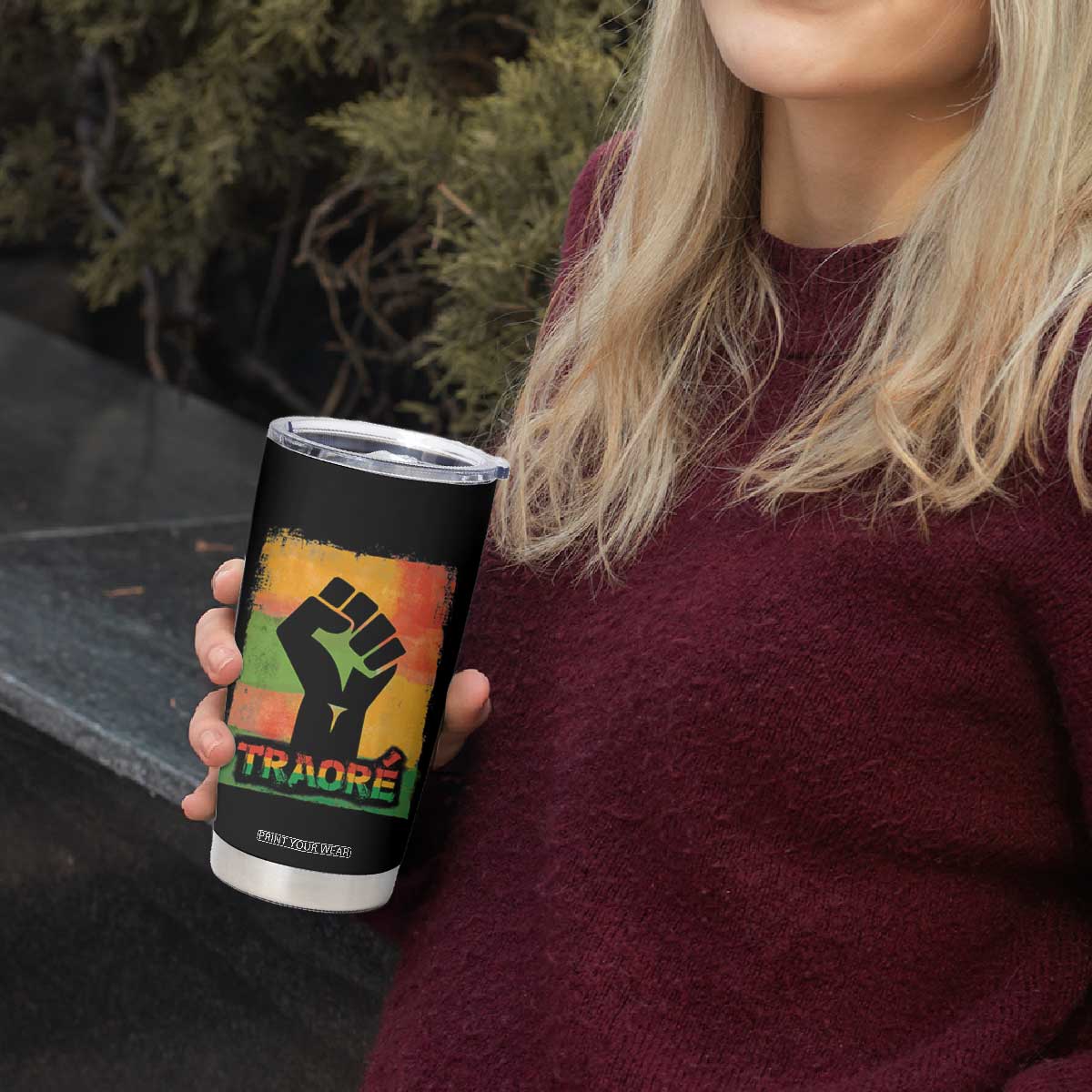 Burkina Faso Ibrahim Traoré Tumbler Cup TS10