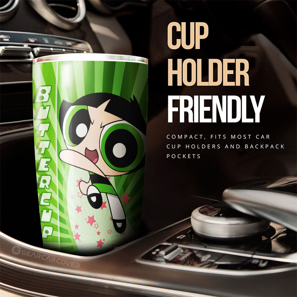 Buttercup The Powerpuff Girls Tumbler Cup Custom Car Accessories