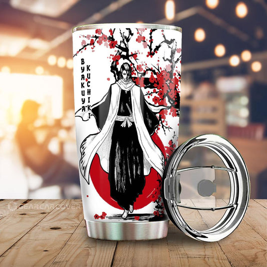 Byakuya Kuchiki Tumbler Cup Custom Japan Style Bleach Car Interior Accessories