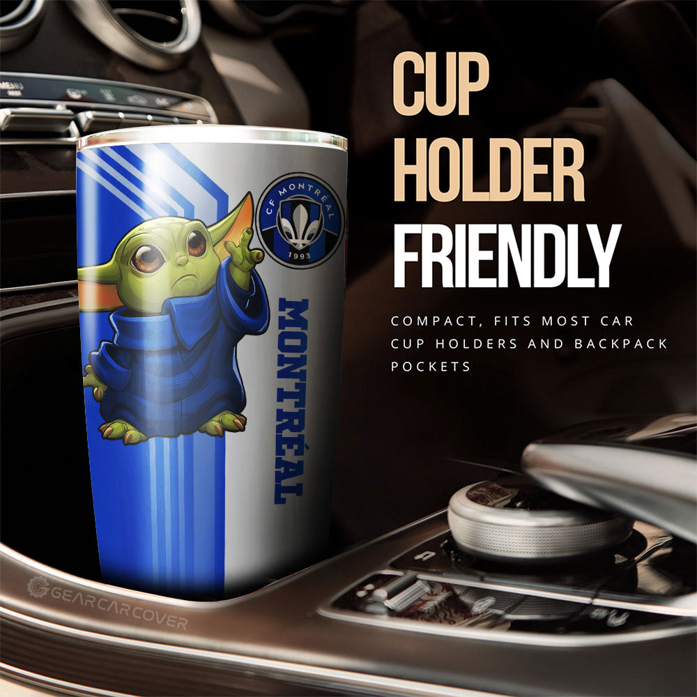 CF Montréal Tumbler Cup Custom Car Accessories