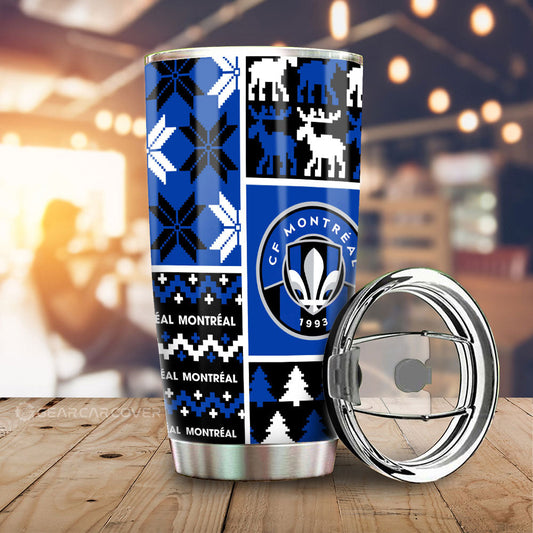 CF Montréal Tumbler Cup Custom Ugly Style Car Accessories