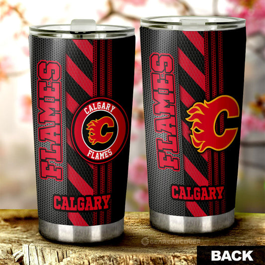 Calgary Flames Tumbler Cup Custom Car Accessories