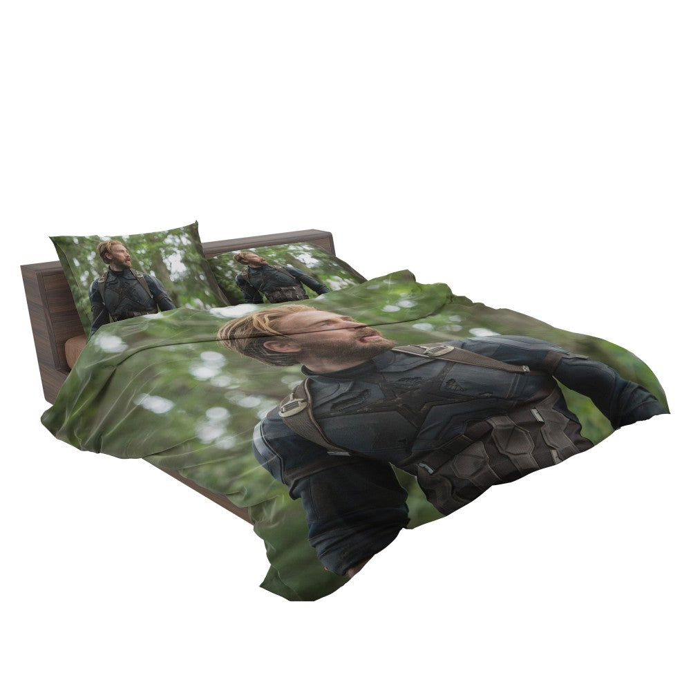 Captain America Chris Evans Avengers Infinity War Bedding Set