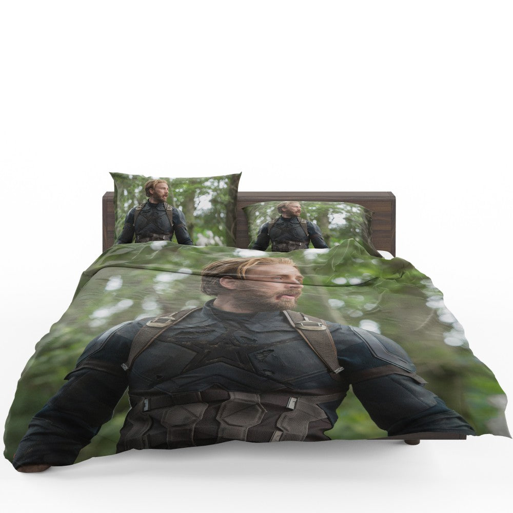 Captain America Chris Evans Avengers Infinity War Bedding Set