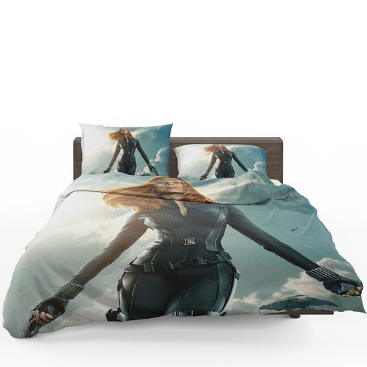 Captain America The Winter Soldier Movie Avengers Black Widow Scarlett Johansson Bedding Set