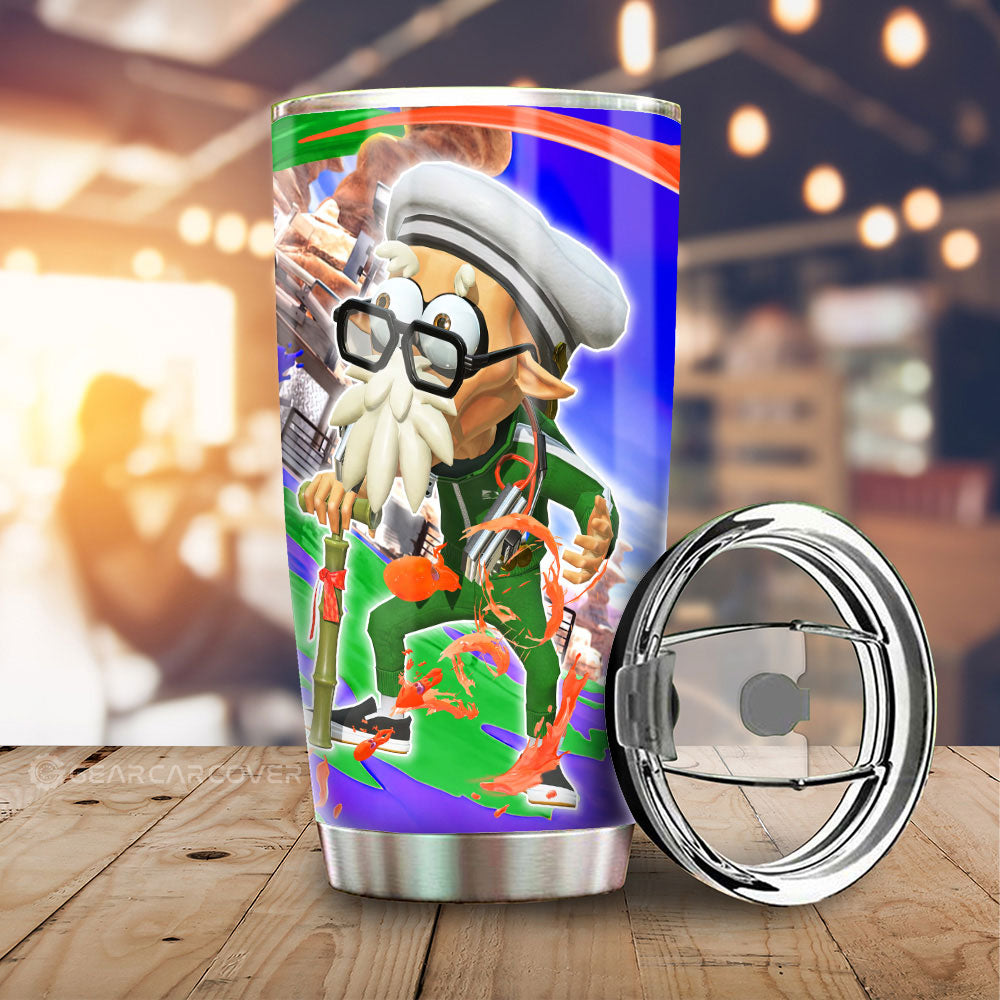 Captain Craig Cuttlefish Splatoon Tumbler Cup Custom Car Accessories